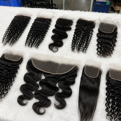Raw Hair HD Lace Frontal & Closure | Multiple Textures