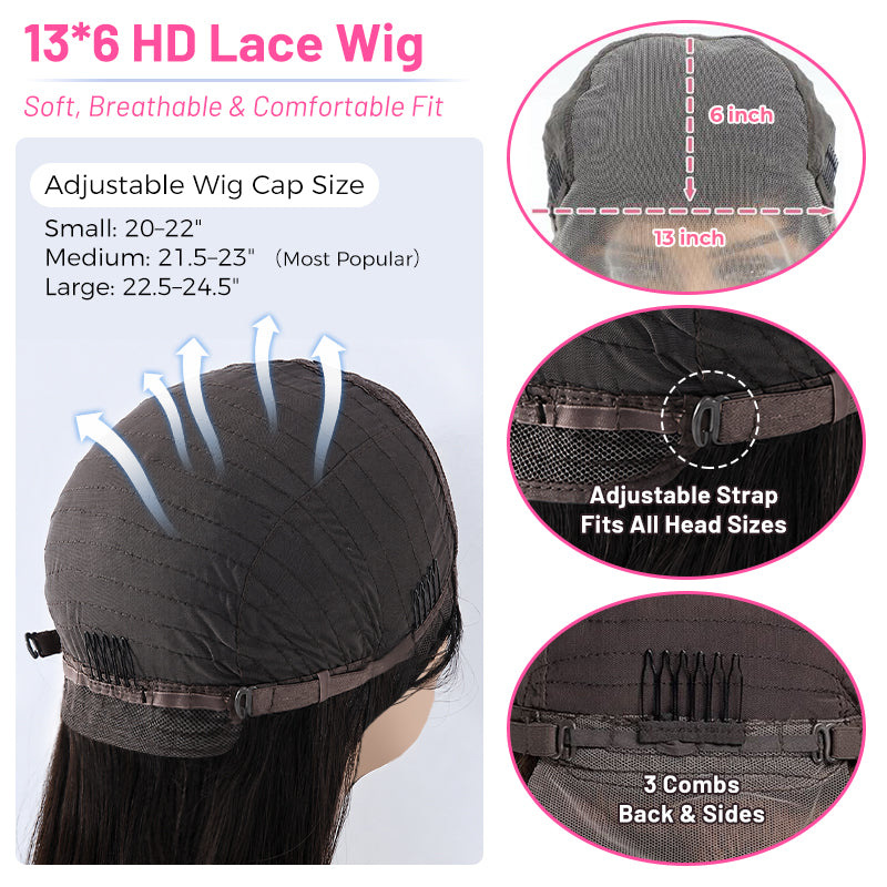Cambodian Wave 40 Inch Wig | 13*6 HD Lace | 200% Density