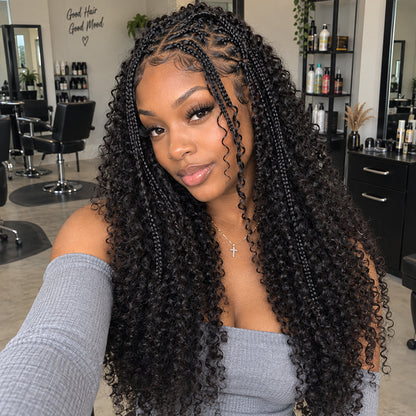 Kinky Curly Virgin Bulk Hair For Braids | 100% Human Hair | 100g