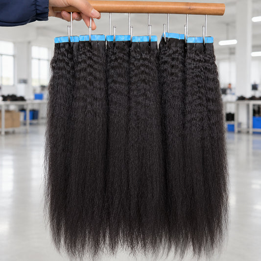 Kinky Straight Tape in Hair Extensions