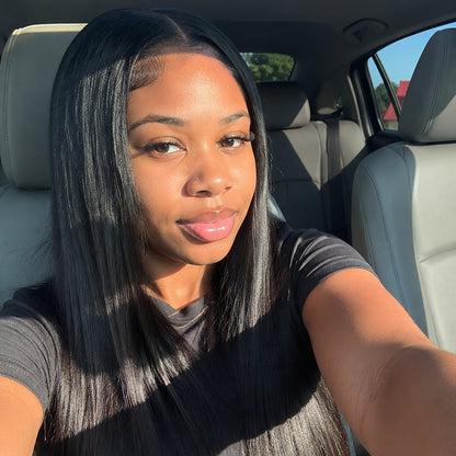 Straight Virgin Hair Frontal & Closure | Perfect Match for Bundles