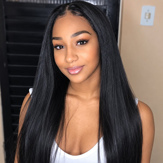 Straight Knotless Crochet Hair | Pre-Separated Human Hair