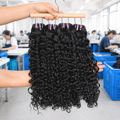 Water Wave 100% Human Hair Bundles (Raw & Virgin Available）