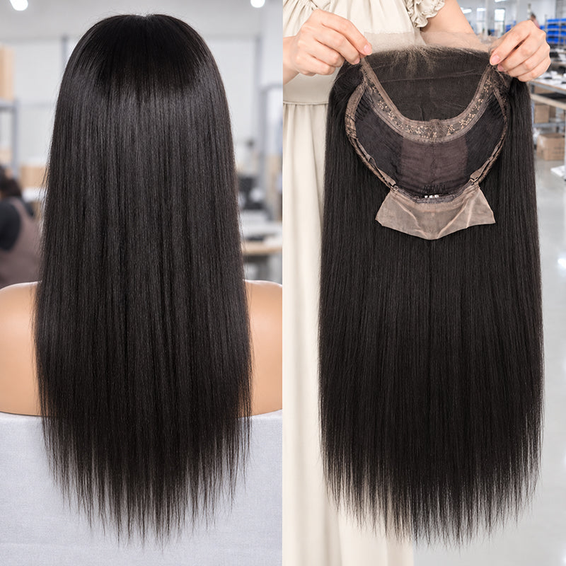 Yaki Straight 5×5 HD Lace Wig | Natural & Full Look | Premium Human Hair
