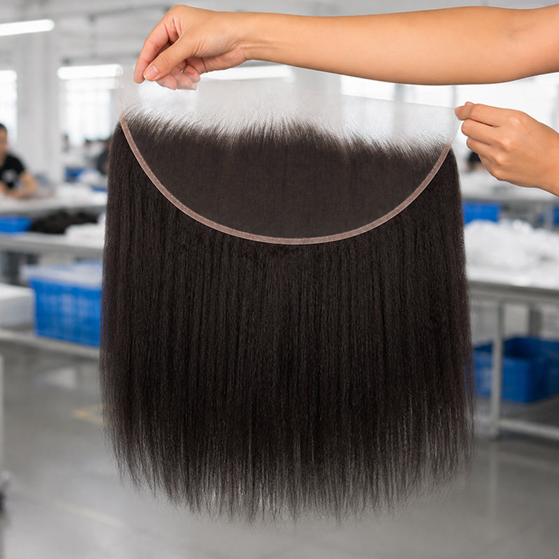 Raw Hair Transparent Lace Frontal & Closure | Multiple Textures