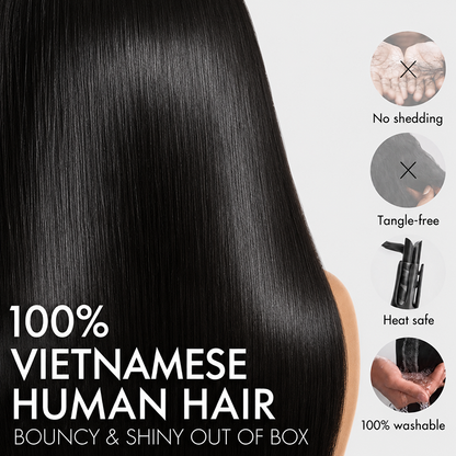 Straight 100% Human Hair Bundles (Raw & Virgin Available)