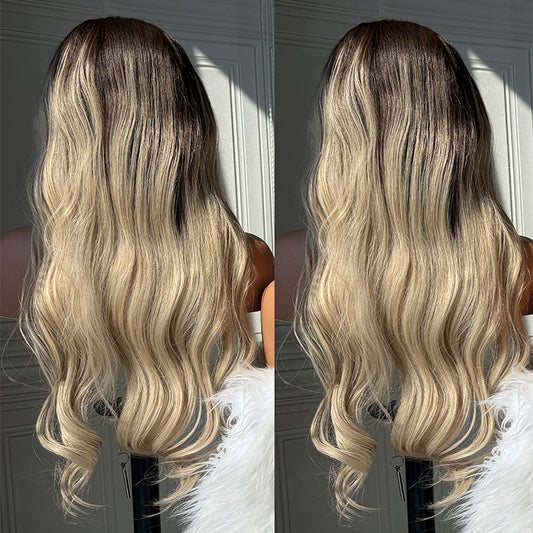 New Arrival Transparent Lace Ash Blonde 180 Density