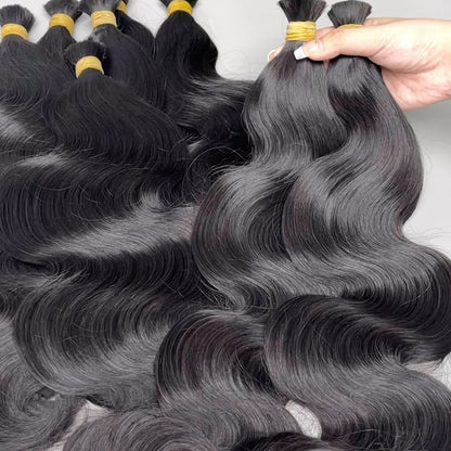 Body Wave Virgin Bulk Hair For Braids,Braiding Hair,100% Human Hair