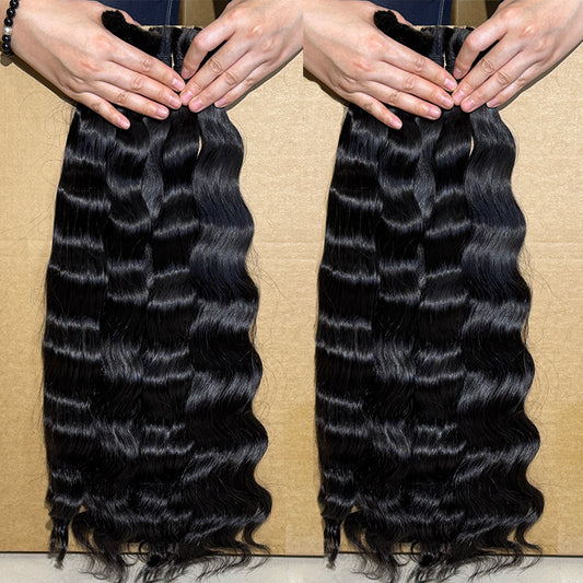 Cambodian Wave Virgin Bulk Hair For Braids,Braiding Hair,100% Human Hair