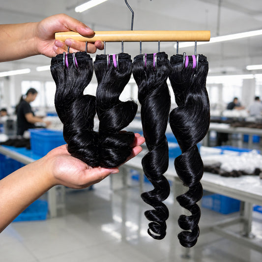 Loose Wave 100% Human Hair Bundles (Raw & Virgin Available）
