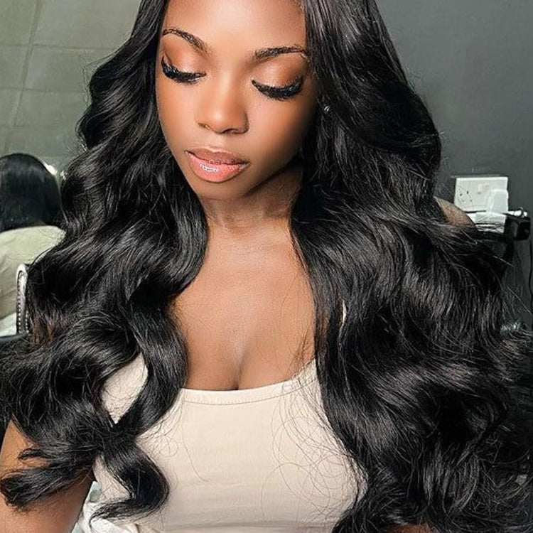 13x4 Transparent Lace Loose Wave Wig Natural Hairline 180%