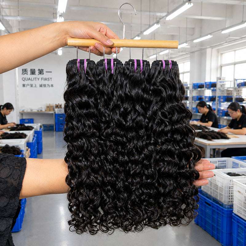 Natural Wave 100% Human Hair Bundles (Raw & Virgin Available）