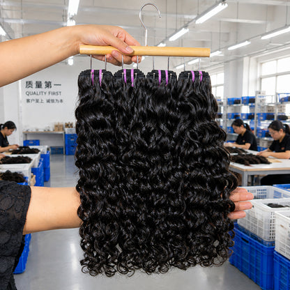 Natural Wave 100% Human Hair Bundles (Raw & Virgin Available）