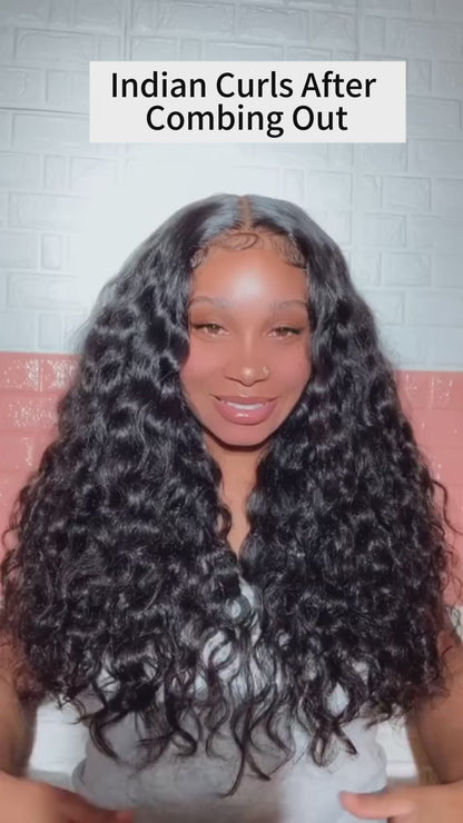 India Curly 5×5 HD Lace Wig | Natural & Full Look | Premium Human Hair