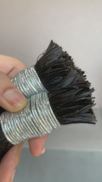 Vietnamese Curly Virgin Bulk Hair For Braids | 100% Human Hair | 100g