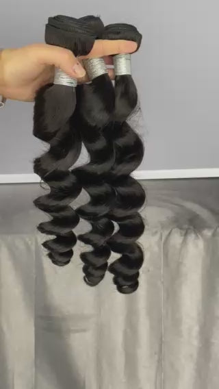 Loose Wave Virgin Human Hair Bundles