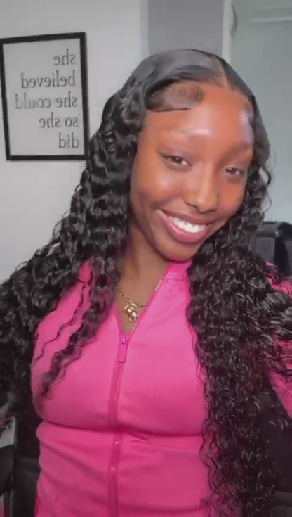 5×5 HD Lace Deep Curly Closure Wig | Natural & Full Look | Premium Human Hair