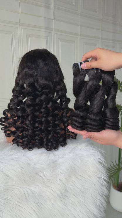 Loose Wave Wig | Transparent Lace Frontal | Natural Hairline 180%