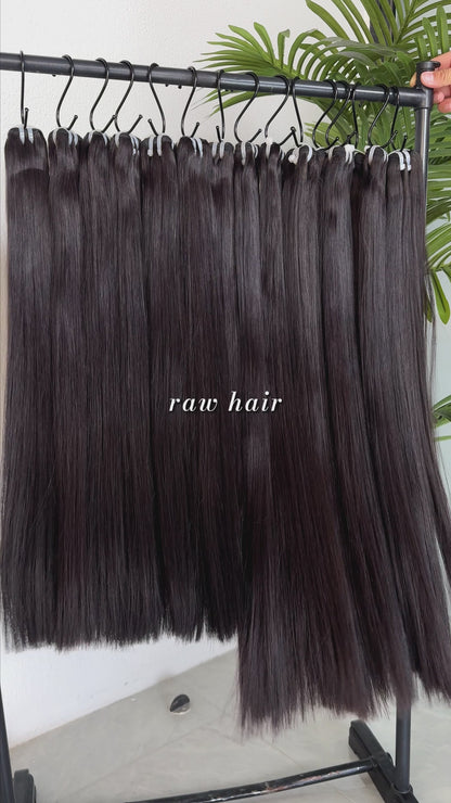 Straight Raw Indian Human Hair Bundles