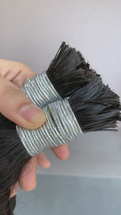 Cambodian Wave Virgin Bulk Hair For Braids | 100% Human Hair | 100g