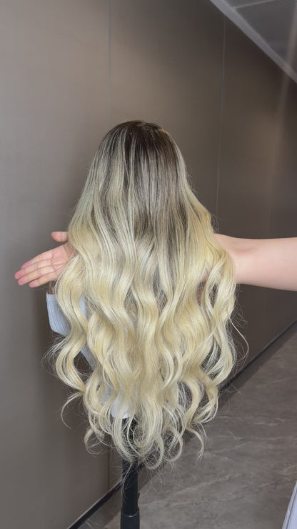 HD Lace ash blonde Wig  | Custom-Made • 2–3 Day Wait