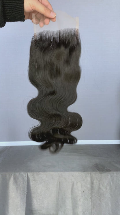 Raw Hair Transparent Lace Frontal & Closure | Multiple Textures