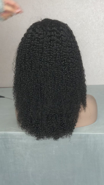 Afro Kinky Human Hair Wig | HD Lace Frontal | Natural Texture Collection