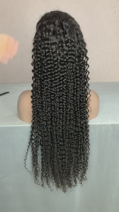 5×5 HD Lace Deep Curly Closure Wig | Natural & Full Look | Premium Human Hair