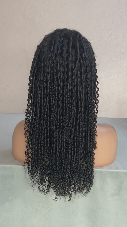 Pixie curly V-Part Wig – 100% Virgin Human Hair
