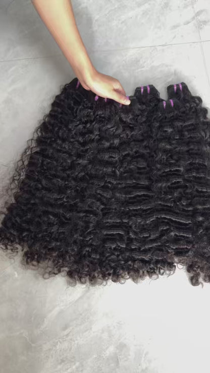 Vietnamese Curly Raw Human Hair Bundles