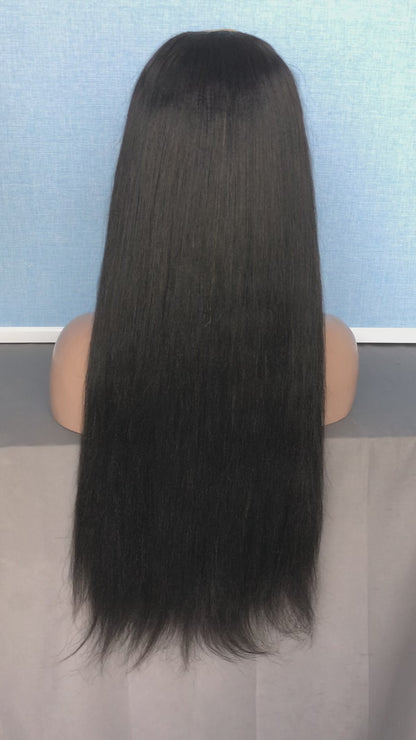 Yaki Straight 5×5 HD Lace Wig | Natural & Full Look | Premium Human Hair