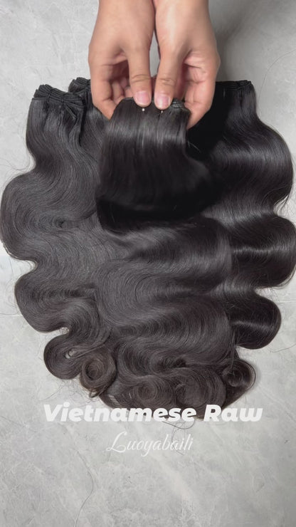 Cambodian Wavy Raw Human Hair Bundles