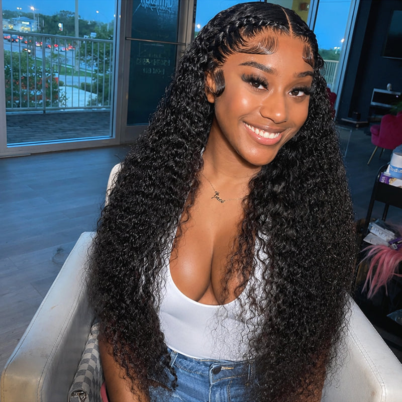 Water Wave Virgin Hair Frontal & Closure | Perfect Match for Bundles