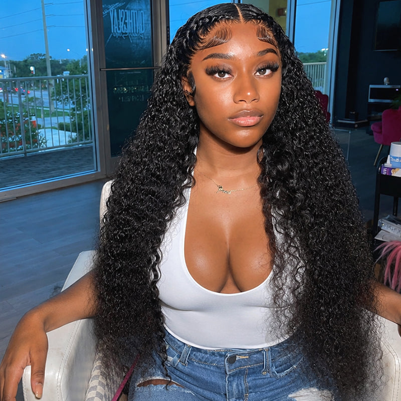 Water Wave Virgin Hair Frontal & Closure | Perfect Match for Bundles